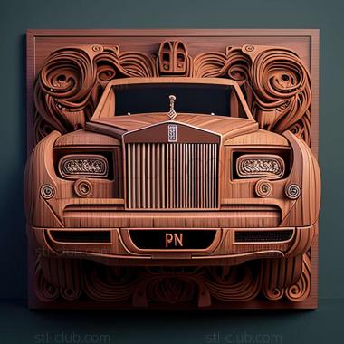 3D мадэль Rolls Royce Phantom VIII (STL)